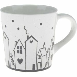 Kerámia bögre Domečky III, 470 ml kép