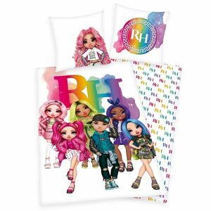 Herding Rainbow High gyerek pamut ágyneműhuzat, 140 x 200 cm, 70 x 90 cm kép