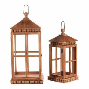 Almonte fa lámpás készlet 2 db, barna kép