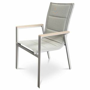 Autronic kerti szék, alumínium, textil, szürke, AZ C-S1110 GREY kép