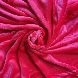 Mikroplüss lepedő piros, 90 x 200 cm, 90 x 200 cm kép