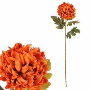 Narancssárga krizantém - művirág, 73 cm kép