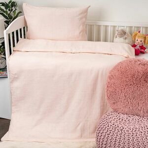 4Home Rose gyerek muszlin ágyneműhuzat kiságyba, 100 x 135 cm, 40 x 60 cm kép