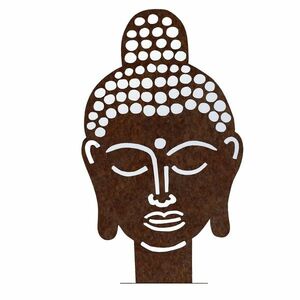 Kerti dekoráció Buddha 70 x 42 cm, cortenCORGARDEN 1062 kép