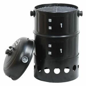 Cattara Gril - faszénes füstölő Pisa 3 az 1-ben, 40 x 80 x 40 cm kép