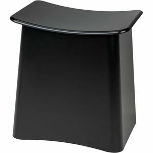 Wenko Fürdőszoba szék, Wing, fekete, 45 × 33 × 48cm kép