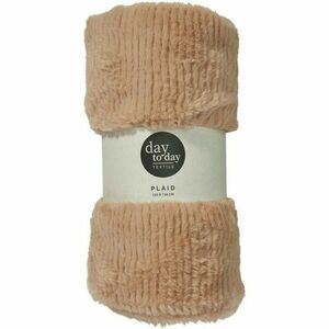 Stripy takaró, világosbarna, 150 x 120 cm kép