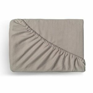 Kvalitex Flanel körgumi lepedő bézs, 90 x 200 cm, 90 x 200 cm kép