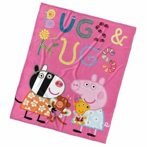 Carbotex Gyermek takaró Pepina és Zoe malackák plüssállatokkal, 110 x 140 cm kép