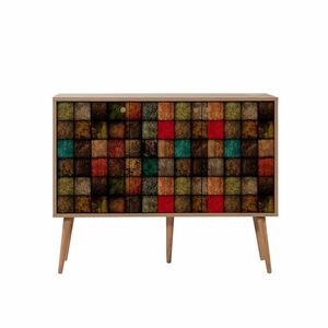 Mega Cubes Sonoma Oak szekrény kép