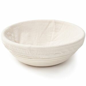 HOME ELEMENTS Kerek kosár szövetbetéttel, 25 x 8, 5 cm kép