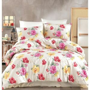 BedTex Pamut ágynemét Tulip krém, 220 x 200 cm, 2 db 70 x 90 cm kép