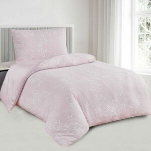 Alabama rózsaszínű jacquard ágynemű, 140 x 200 cm, 70 x 90 cm kép