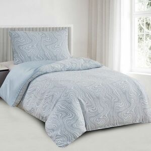 Alabama kék jacquard ágynemű, 140 x 200 cm, 70 x 90 cm kép