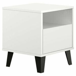 BOGAN 1S éjjeliszekrény, fehér kép