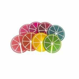 Orion Citrus szilikon pohár jelölő, 8 db kép