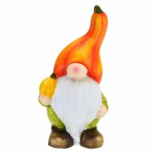 Kerámia manó tökkel, 7, 5 x 17 x 7, 5 cm kép