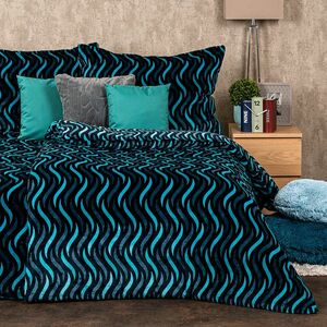 4Home Wave mikroflanel ágyneműhuzat, 140 x 220 cm, 70 x 90 cm, 140 x 220 cm, 70 x 90 cm kép