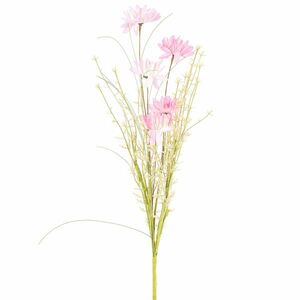 Mű réti virágok, 50 cm, rózsaszín kép