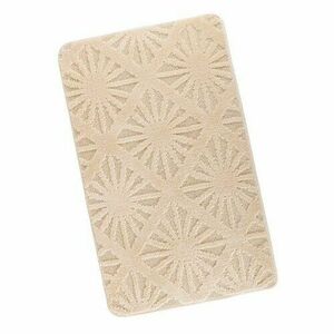 Bellatex Bany Sugár fürdőszobaszőnyeg , krémszínű, 60 x 100 cm kép