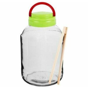 Befőttes üveg műanyag fedővel 3l kép