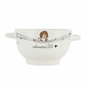 Orion Nekonečná láska kutya kerámia tál , átmérő 14 cm kép