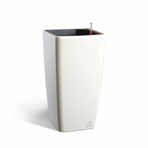 Flower Lover önöntöző virágtartó Quadrato Grande, fehér, 22 x 41 cm, 22 cm kép