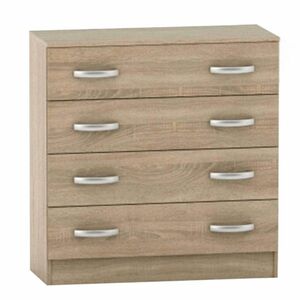 BETTY 4S komód, sonoma tölgy kép