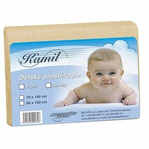 Baba frottír lepedő, bézs, 70 x 140 cm , 70 x 140 cm kép