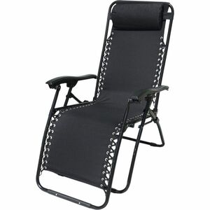 Regina kerti strand relax szék, fekete kép