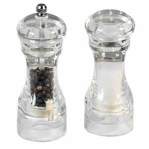 Kesper 13500 Só és bors őrlő akril, magasság 14 cm kép