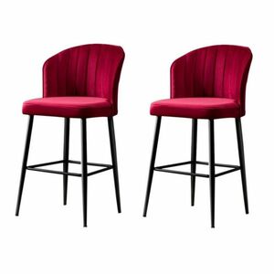 Rubi Claret Red bárszék szett, 2 db, 2 db kép