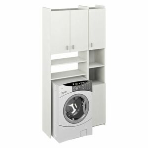 MIRALI mosógép feletti szekrény, fehér kép