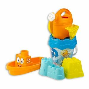 Boldog halacska homokozó készlet utazótáskában kép