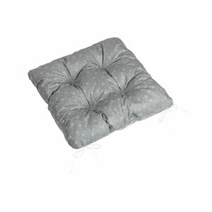 Bellatex Adéla steppelt ülőpárna, szürke, 40 x 40cm kép