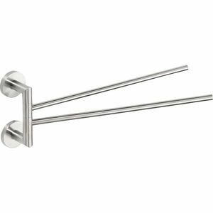 SAPHO XS405 X-Steel forgatható kéztörlő tartó, dupla, 42 cm, rozsdamentes acél kép