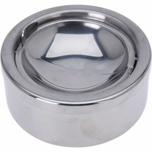 Rozsdamentes acél hamutartó, 150 x 50 mm kép