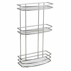 AQUALINE 37045 krómozott hármas polc, ezüst kép