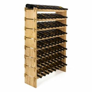 G21 Bambusz borosállvány, 72 palack, L kép