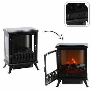 Elektromos kandalló - láng imitáció - 41, 5 x 28 x 50, 8 cm - 900/1800W kép