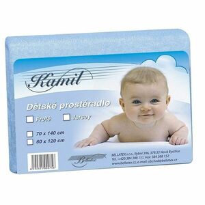 Frottír gyermeklepedő, világoskék, 60 x 120 cm, 60 x 120 cm kép