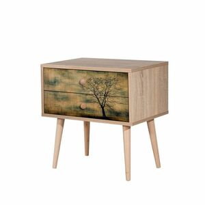 Two Sonoma Oak éjjeliszekrény kép