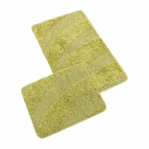 Bellatex Fürdőszoba szőnyeg szett kivágás nélkül BANYSILVER zöld, 60 x 100, 60 x 50 cm kép