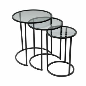 Alya Black tárolóasztal, 3 db kép