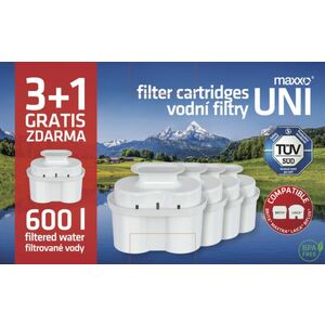 Maxxo Uni vízszűrők, 3 + 1 kép