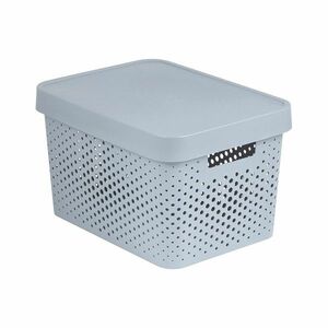 Curver INFINITY fedeles tárolódoboz, 17 l, szürke kép