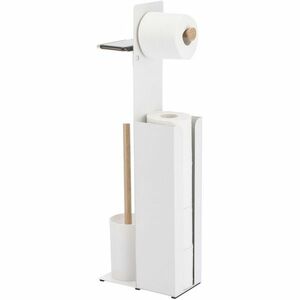Spirella Toalettpapír-tartó kefével és Yoni tartóval 67 x 22 x 12 cm, fehér kép