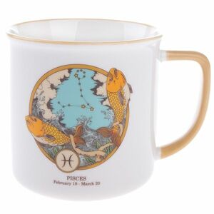 Halak csillagjegy porcelán bögre, 460 ml kép