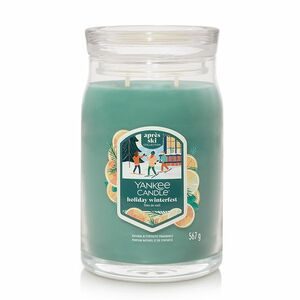 Yankee Candle Illatos gyertya, nagy Signature Holiday Winterfest, 567 g, L kép