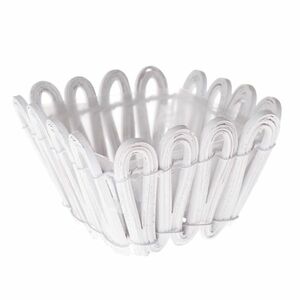 Fence fa virágtartó, fehér, 15 x 10 x 15 cm kép